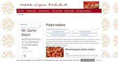 Desktop Screenshot of pizza-maken.com