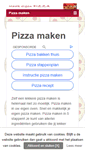 Mobile Screenshot of pizza-maken.com